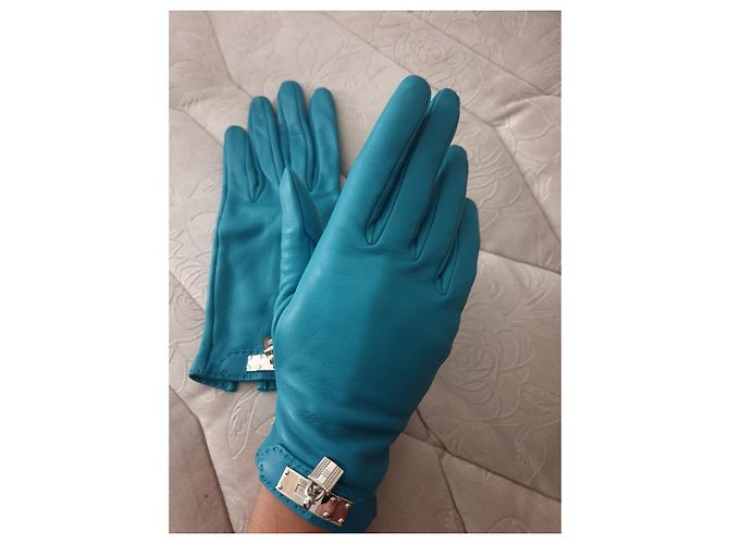Kelly Hermès soja Azul Azul claro - vista 8