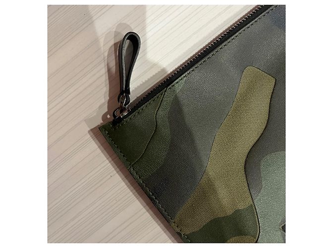 Valentino Garavani Wallets Small accessories Black Khaki Dark green - view 3
