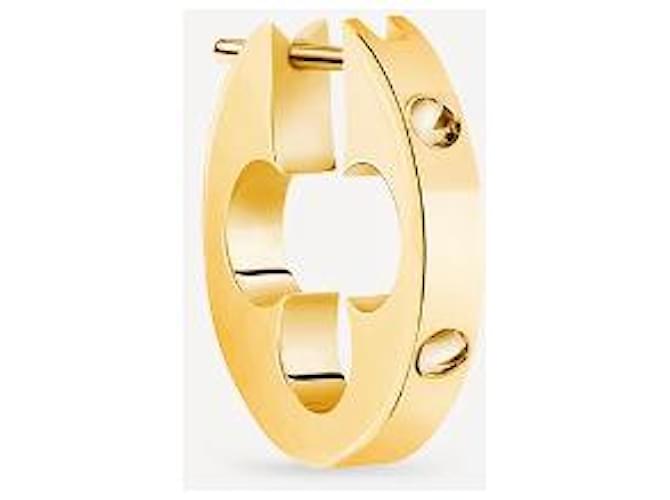 Louis Vuitton Orecchino a cerchio LV Empreinte D'oro - vista 2