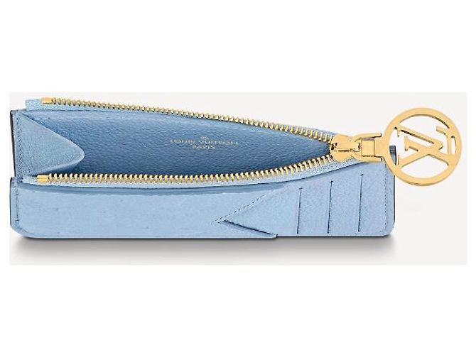 Louis Vuitton Porte-cartes LV Romy bleu nuage - vue 3
