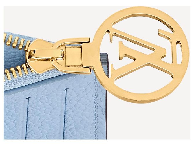 Louis Vuitton Porte-cartes LV Romy bleu nuage - vue 4