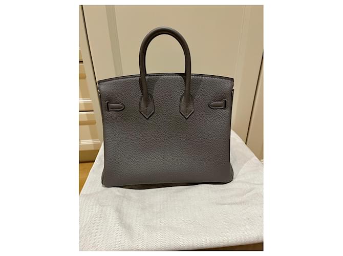 Acapulco Hermès Borsa HERMES BIRKIN 25 Grigio - vista 3