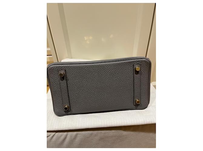 Acapulco Hermès Borsa HERMES BIRKIN 25 Grigio - vista 4