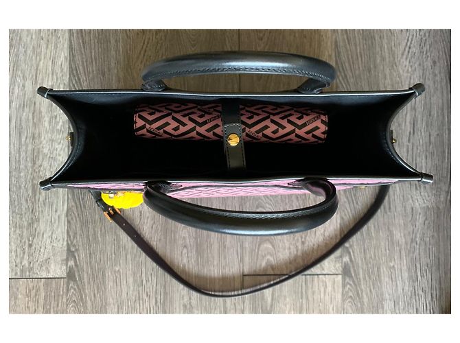 Versace LaGreca Tragetasche aus Stoff Mehrfarbig Mehrfarben - Ansicht 8