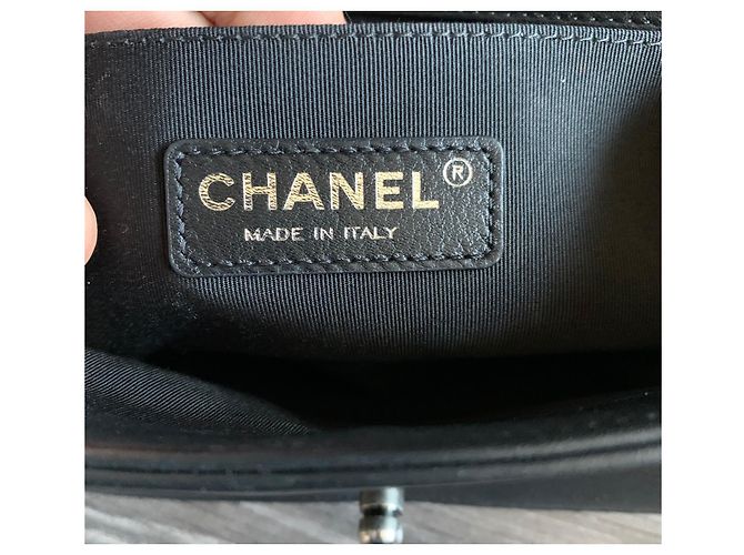 Chanel Boy Tweed Tasche mehrfarbig Mehrfarben - Ansicht 3