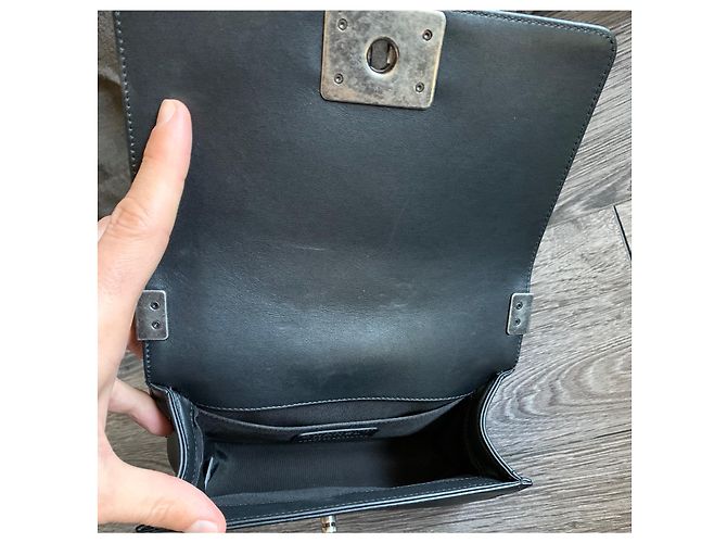 Chanel Boy Tweed Tasche mehrfarbig Mehrfarben - Ansicht 4