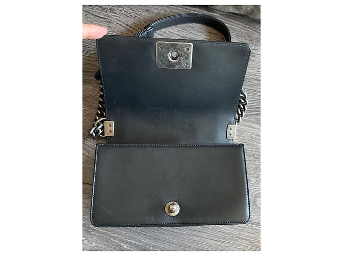 Chanel Boy Tweed Tasche mehrfarbig Mehrfarben - Ansicht 6