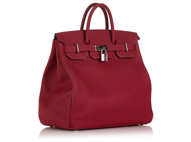 Hermès Hermes Red Clemence HAC Birkin 40 Rosso - vista 2