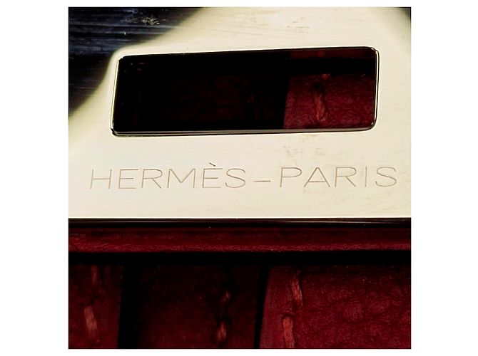 Hermès Hermes Red Clemence HAC Birkin 40 Rosso - vista 8