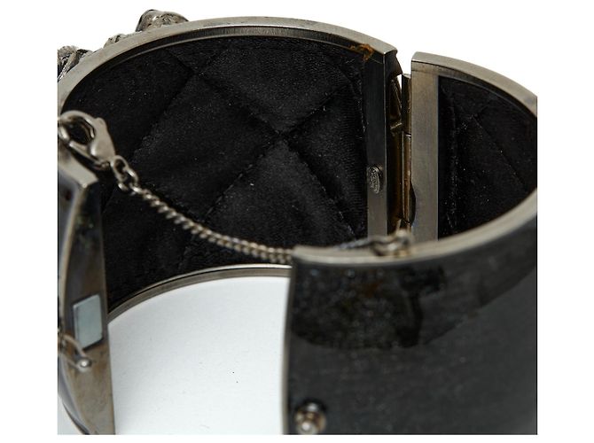 Chanel 15POLSINO B CC SMALTO NERO Argento - vista 5