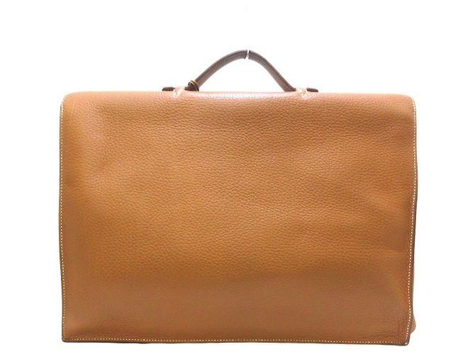 Sac à dépêches Hermès Hermes Sac a Depeches Dourado - vista 2