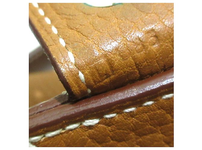 Sac à dépêches Hermès Hermes Sac a Depeches Dourado - vista 6