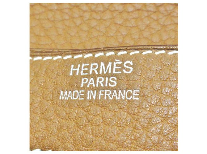 Sac à dépêches Hermès Hermes Sac a Depeches Dourado - vista 7
