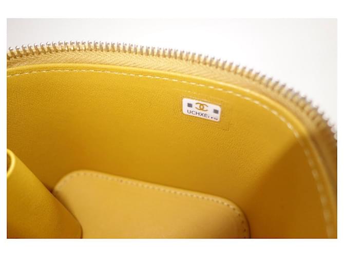 Timeless Chanel classica mini pochette gialla Giallo - vista 5