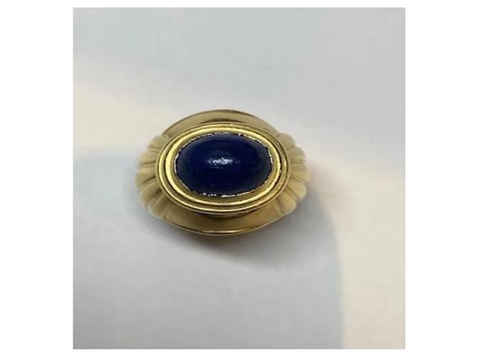 Boucheron Jaipur Ring Gelbgold und Lapislazuli Größe 49 Gold hardware - Ansicht 2