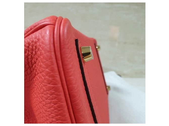 Acapulco Hermès HERMES BIRKIN 25 Tasche Rot - Ansicht 16