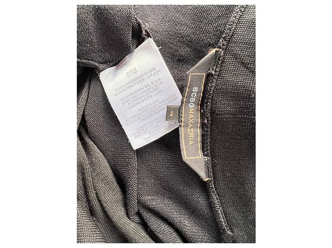 Bcbg Max Azria Kleid aus schwarzer Seide - Ansicht 6