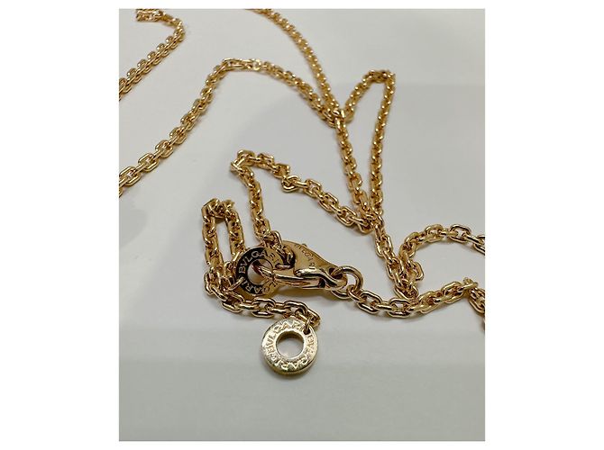 Bulgari B.Zero1 Collana con ciondolo Rock in 18 kt in oro rosa con borchie e inserti in ceramica nera Gold hardware - vista 6