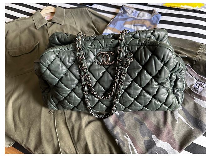 Chanel Bubble Vert foncé - vue 12