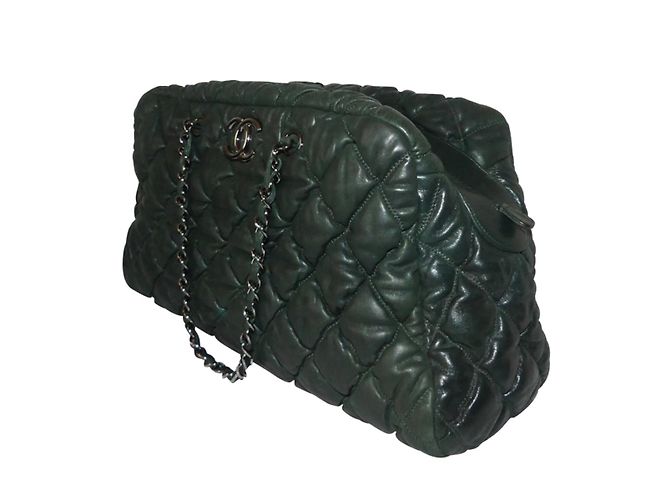 Chanel Bubble Vert foncé - vue 3