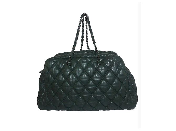 Chanel Bubble Vert foncé - vue 6