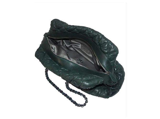 Chanel Bubble Vert foncé - vue 9