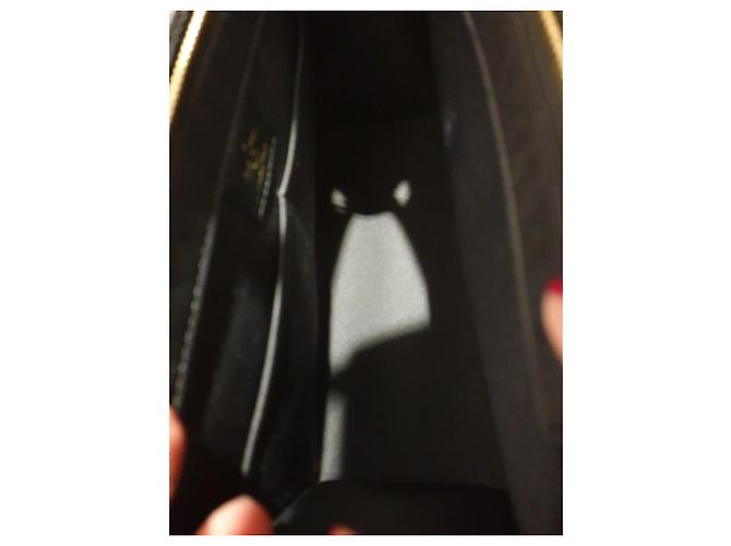 Borsa Louis Vuitton Sully PM in pelle nera Nero - vista 6