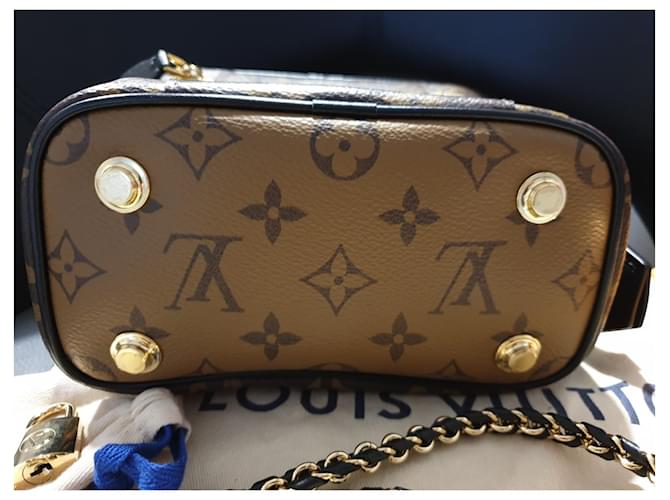 Vanity bag monogramma PM Louis Vuitton Marrone - vista 3
