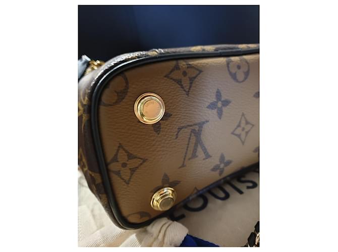 Vanity bag monogramma PM Louis Vuitton Marrone - vista 5
