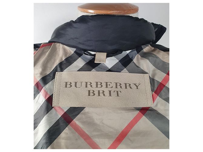 Burberry Brit Pufferjacke Schwarz - Ansicht 11