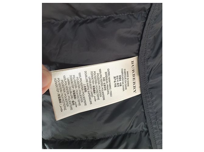 Burberry Brit Pufferjacke Schwarz - Ansicht 12