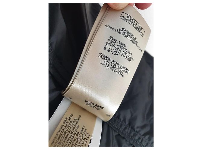 Burberry Brit Pufferjacke Schwarz - Ansicht 14