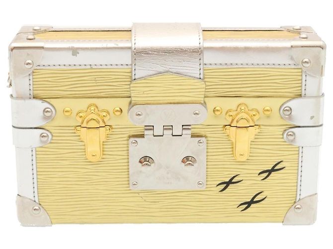 LOUIS VUITTON Borsa a spalla Epi Petite Mar Argento Oro M54652 LV Aut 35087alla D'oro - vista 13
