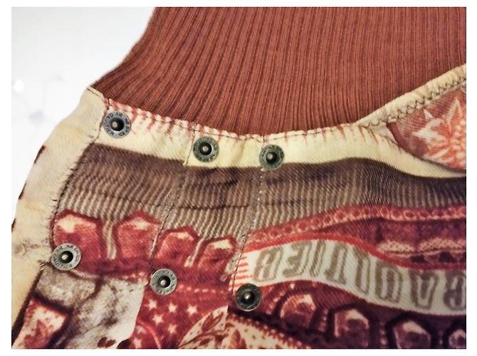 Jean Paul Gaultier FALDA GAULTIER CHEYENNE T 44 Castaña - vista 10