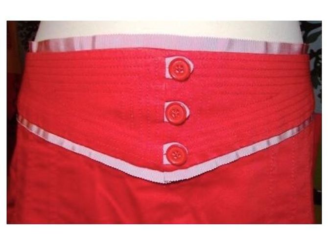 FALDA MARC JACOBS T 4 O T 40 Roja - vista 10
