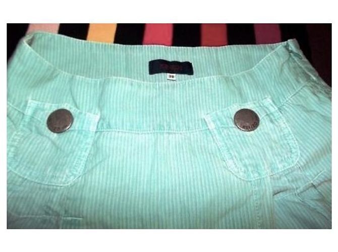 FALDA KENZO MENTA T 38 Verde claro - vista 10