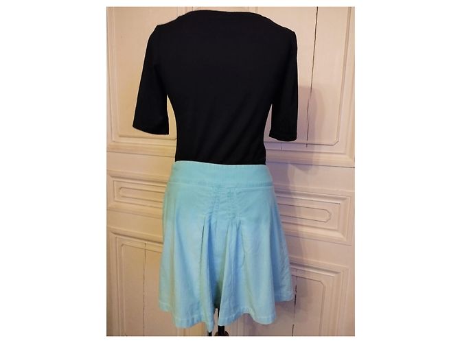 FALDA KENZO MENTA T 38 Verde claro - vista 2