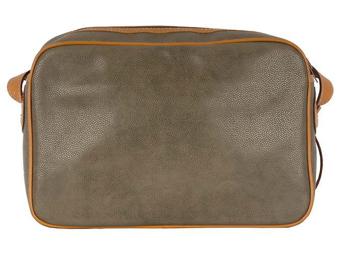 Autre Marque Borsa a tracolla in pelle martellata Ted Lapidus Grigio - vista 2