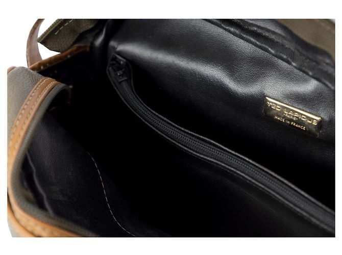 Autre Marque Borsa a tracolla in pelle martellata Ted Lapidus Grigio - vista 7
