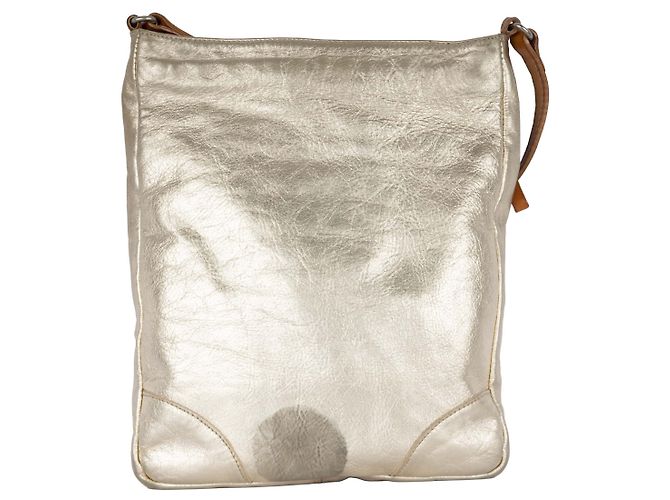Borsa a tracolla Furla metallizzata dorata D'oro - vista 2