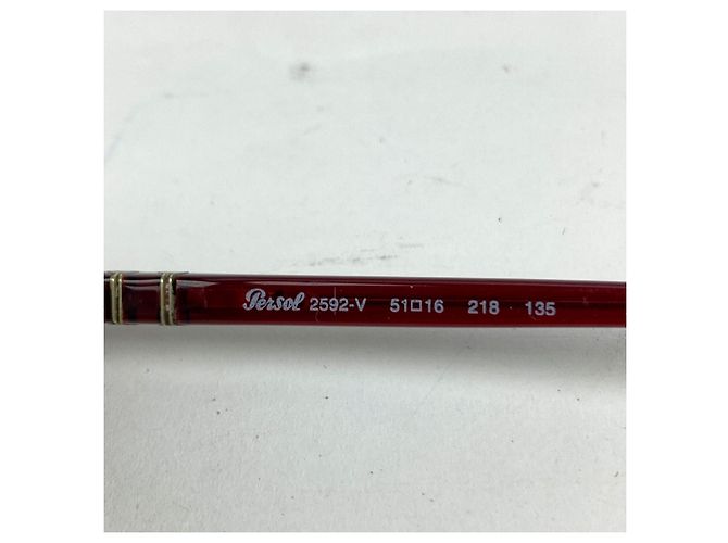 Persol Vintage Minze Unisex 2592-V 218 Rote Brille 51/16 135 MM - Ansicht 4