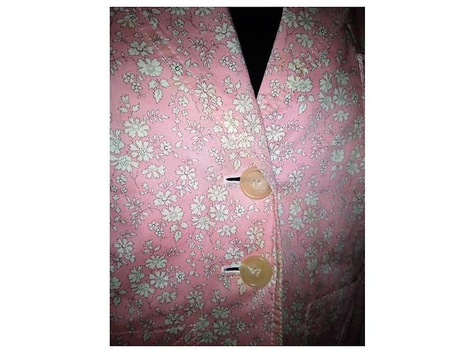 CHAQUETA ALGODÓN VERANO ULTRA LIGERA CACHAREL T 42 Rosa - vista 4