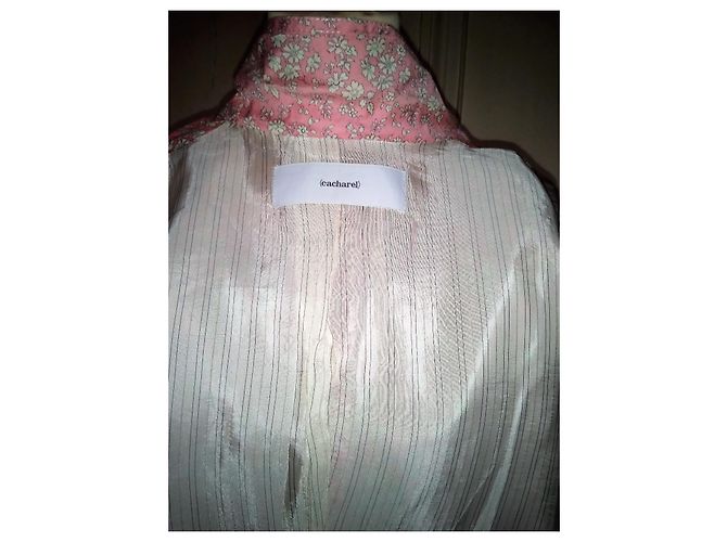 CHAQUETA ALGODÓN VERANO ULTRA LIGERA CACHAREL T 42 Rosa - vista 7