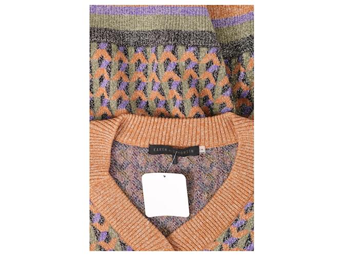 Karen B Y Simonsen Baumwollpullover Oversize Mehrfarben - Ansicht 3