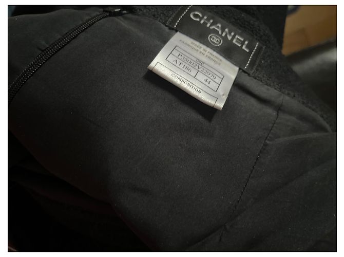 Tuta Chanel in cotone nera Nero - vista 7