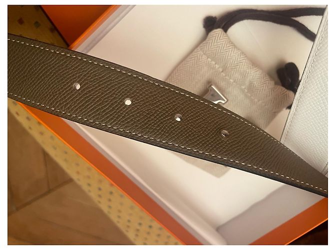 Constance Hermès H Belt Blanco - vista 5