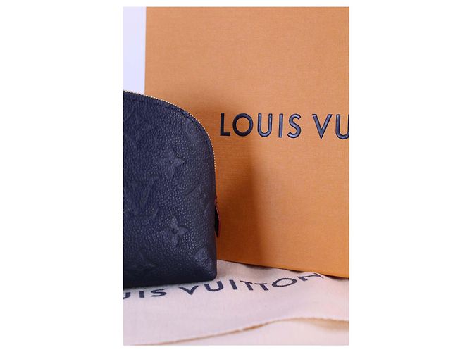 Kleinlederwaren Louis Vuitton Blau - Ansicht 4