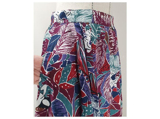 Diane Von Furstenberg Midi Rock Baumwolle Mehrfarbig Mehrfarben - Ansicht 4