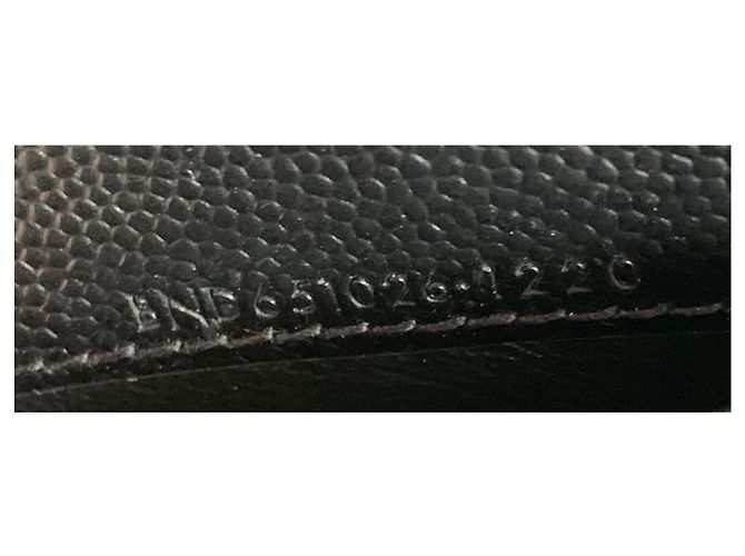 Kate Monogramme Saint Laurent Monogramme black grained leather wallet - view 10