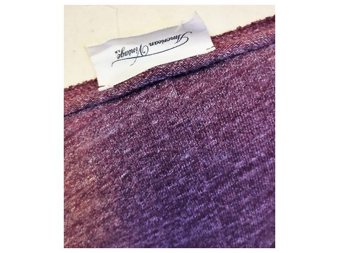 American Vintage AMERIKANISCHER VINTAGE PULLOVER BOYFRIEND TL GOLD XL Dunkelviolett - Ansicht 4